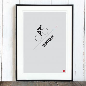 T-lab-Ventoux-A3-cycling-poster-framed